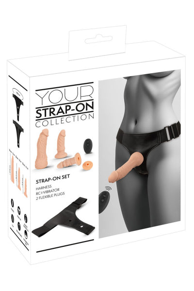 Gode-ceinture 3 dildos multi-positions - You2Toys You2Toys