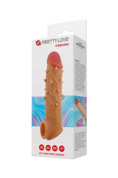 Gaine de penis avec reliefs Osborn Pretty Love