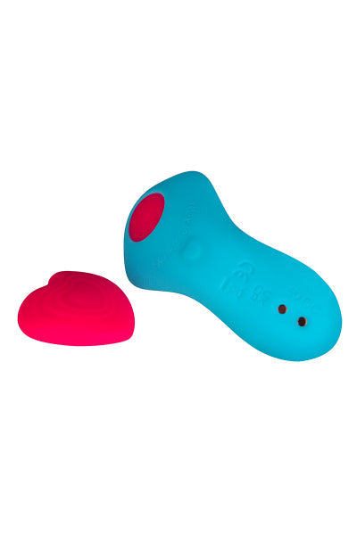 Stimulateur télécommandé de culotte HeartGem bleu - FairyGasm Fairygasm