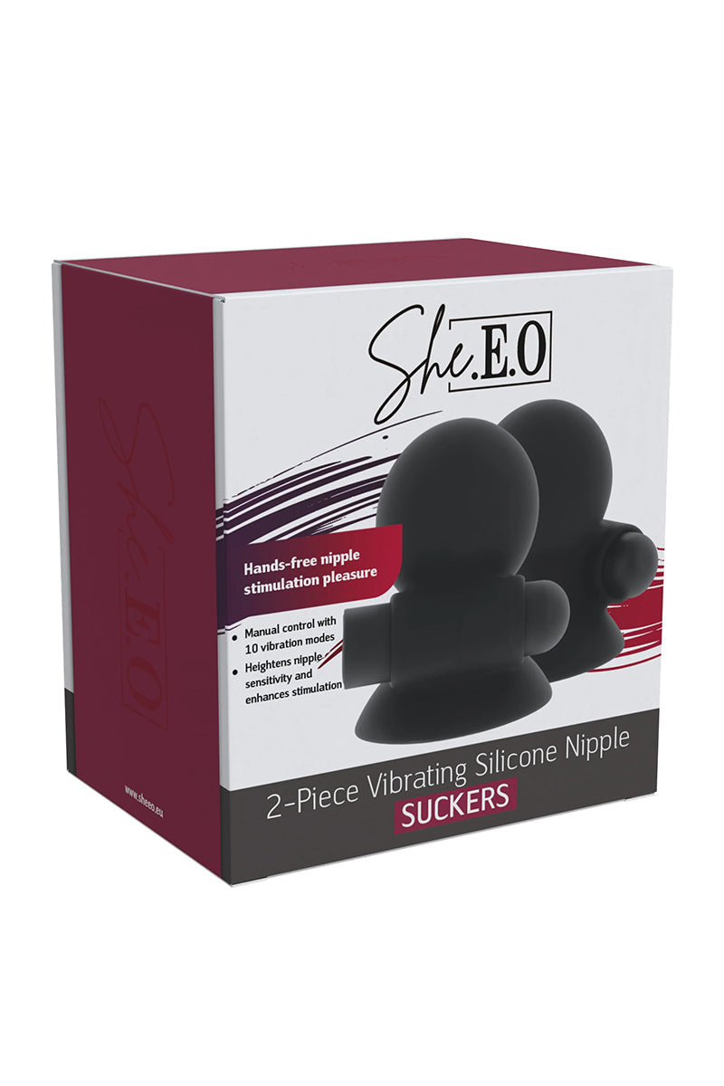 Suceurs de mamelons vibrants - She.E.O She.E.O